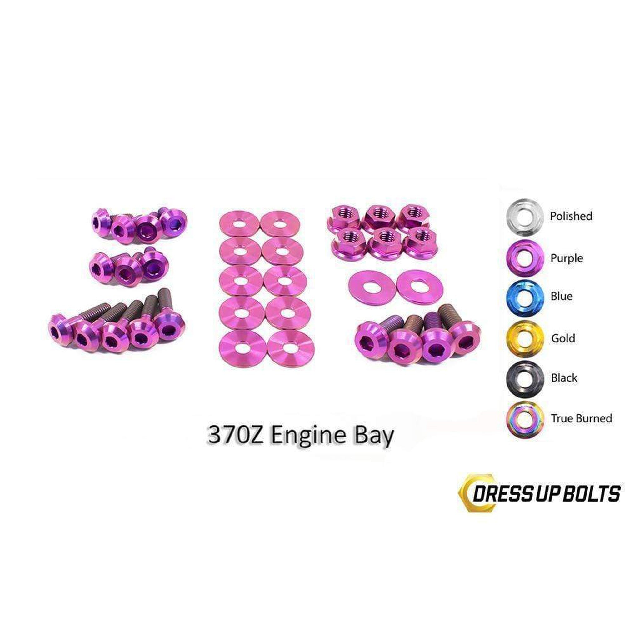 Fast Turn Fittings Nissan 370Z (2009-2019) Z34 Titanium Engine Bay Kit