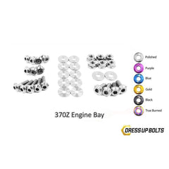 Fast Turn Fittings Nissan 370Z (2009-2019) Z34 Titanium Engine Bay Kit
