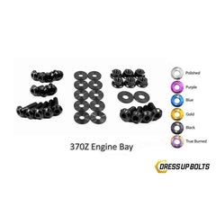 Fast Turn Fittings Nissan 370Z (2009-2019) Z34 Titanium Engine Bay Kit