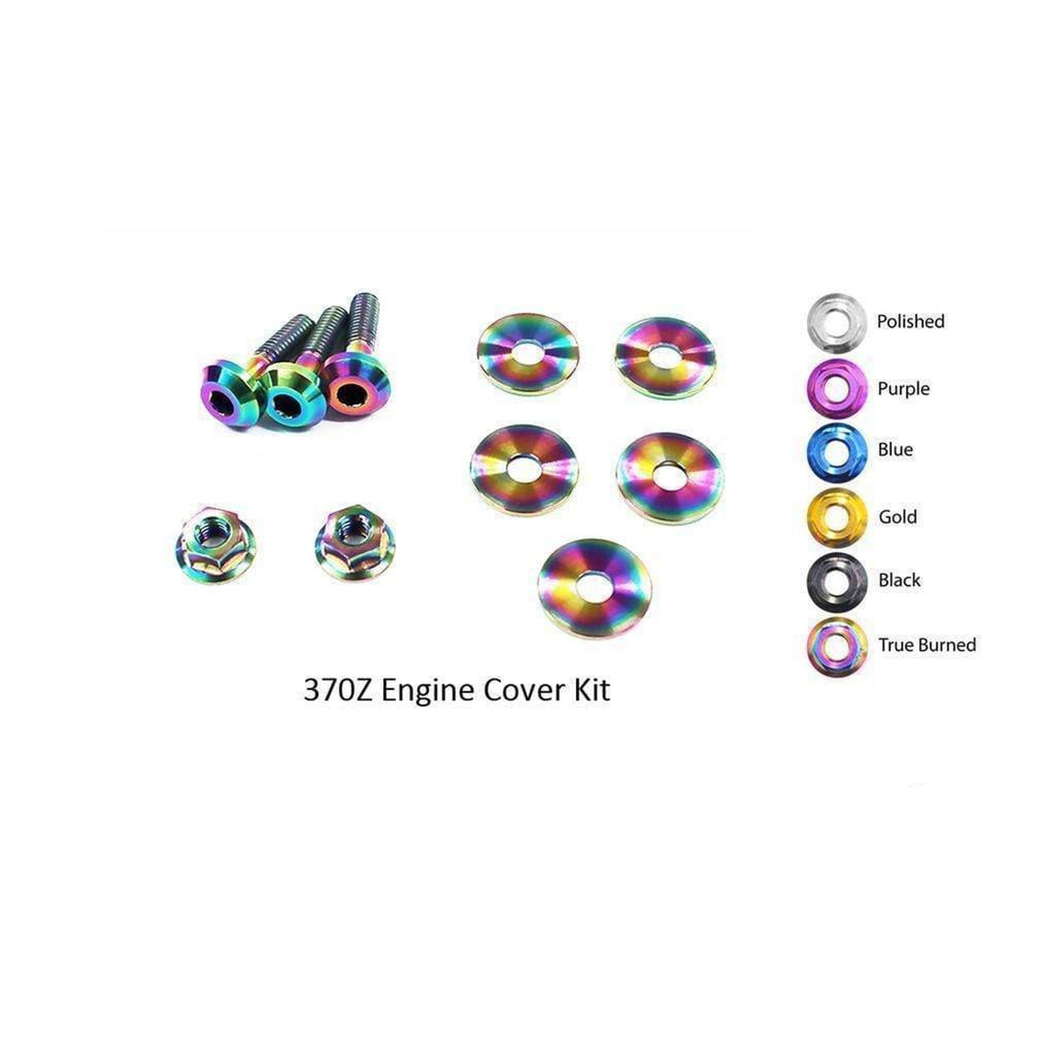 Fast Turn Fittings Nissan 370Z (2009-2019) Z34 Titanium Engine Cover Kit