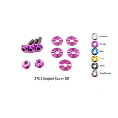 Fast Turn Fittings Nissan 370Z (2009-2019) Z34 Titanium Engine Cover Kit