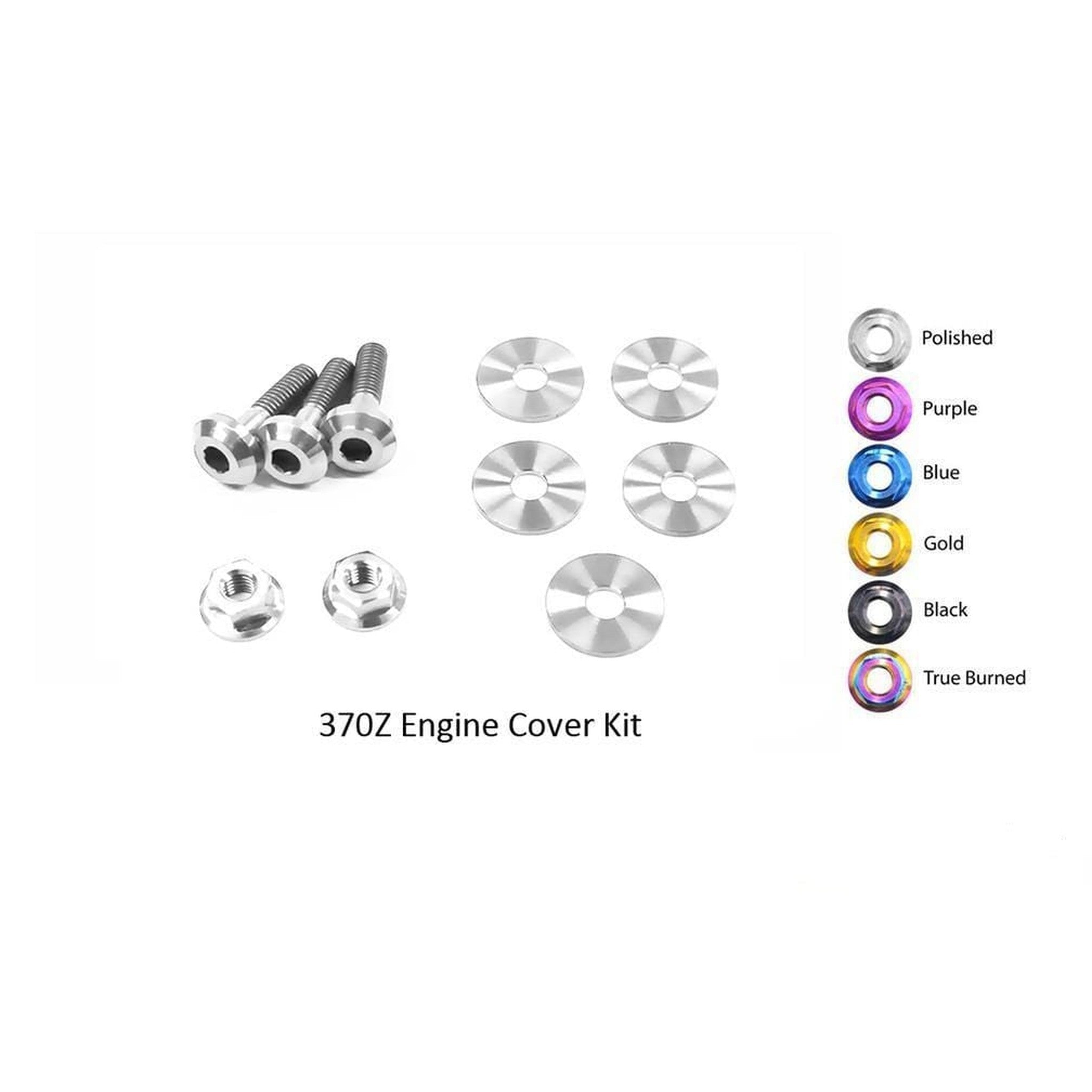 Fast Turn Fittings Nissan 370Z (2009-2019) Z34 Titanium Engine Cover Kit