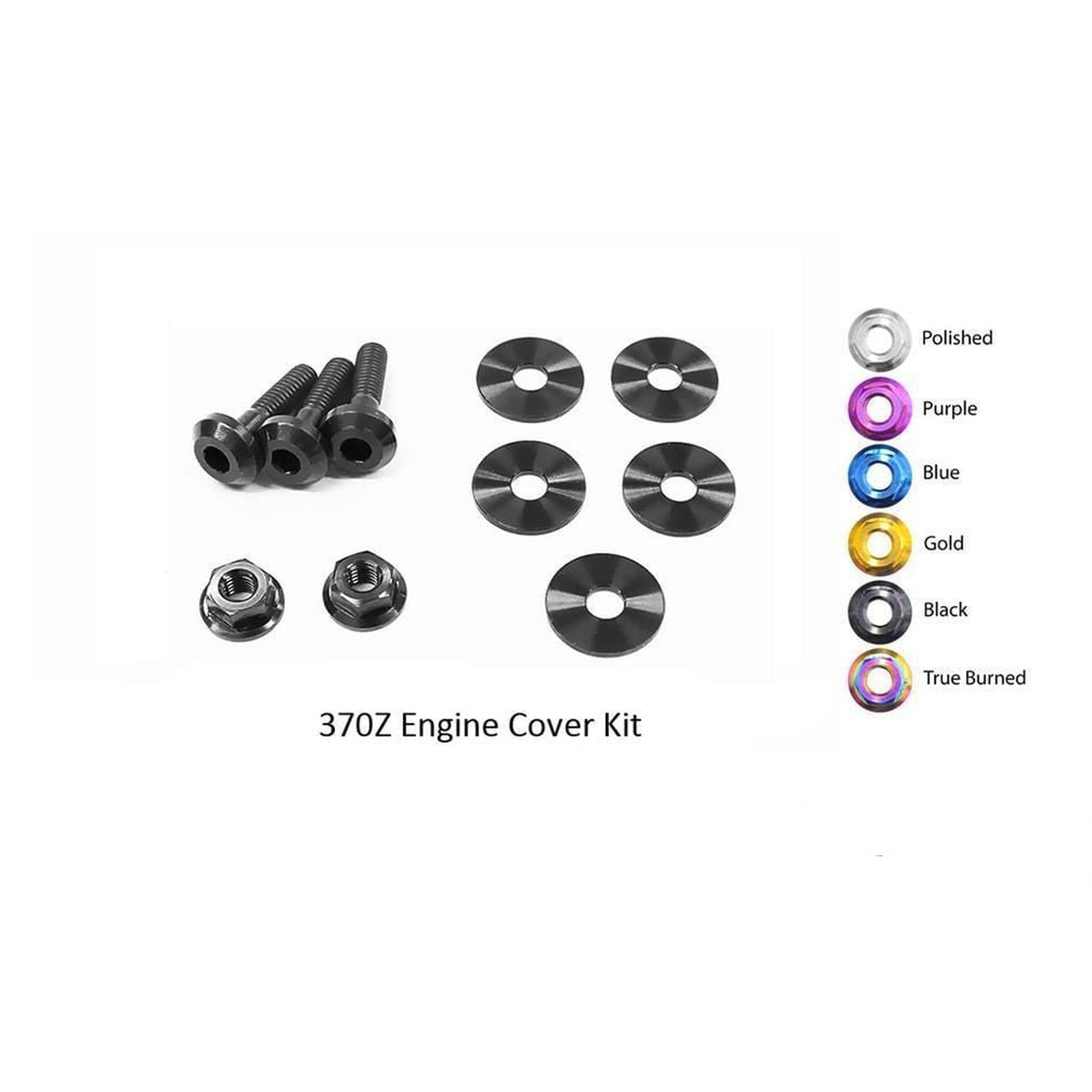 Fast Turn Fittings Nissan 370Z (2009-2019) Z34 Titanium Engine Cover Kit