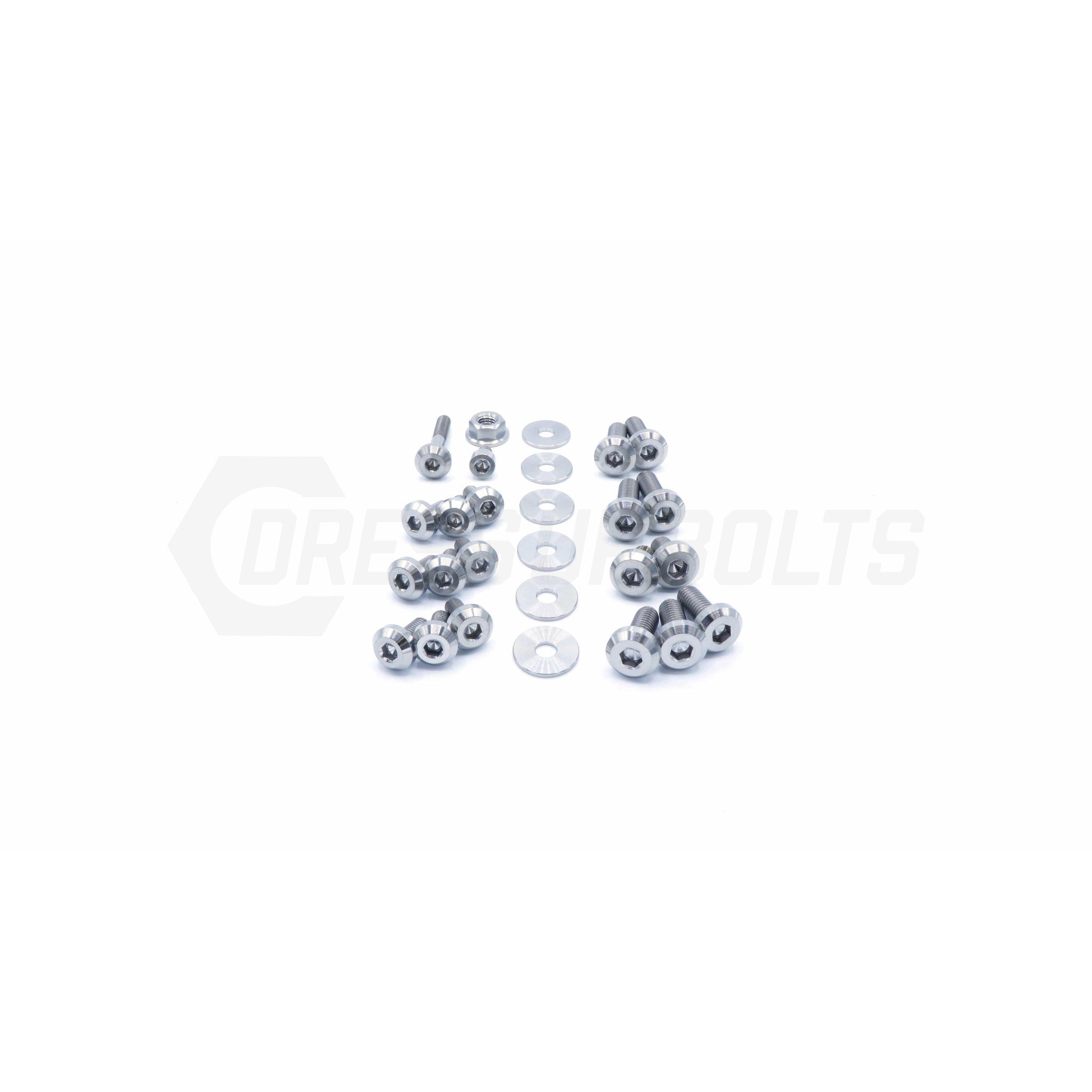 Fast Turn Fittings Stage 1 Titanium Hardware Engine Kit Subaru STI EJ257 Engine 2008-2021
