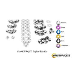 Fast Turn Fittings Subaru WRX and STi (2002-2003) Titanium Engine Bay Kit