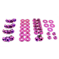Fast Turn Fittings Titanium 48pc Engine Bay Kit Subaru WRX / STI 2015-2021 VA