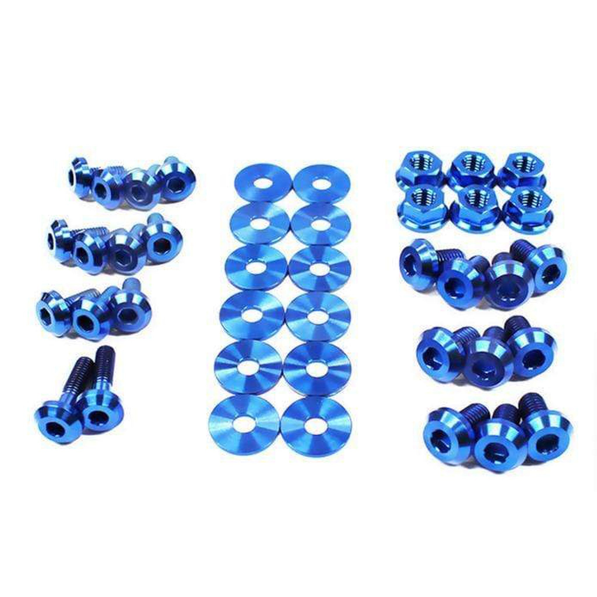 Fast Turn Fittings Titanium Engine Bay Kit Subaru WRX / STI 2006-2007
