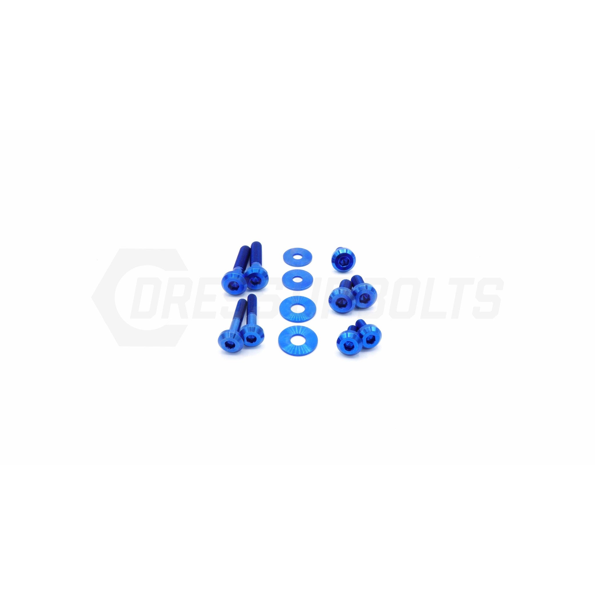 Fast Turn Fittings Titanium Hardware Intercooler Kit Subaru STI EJ257 2015-2021