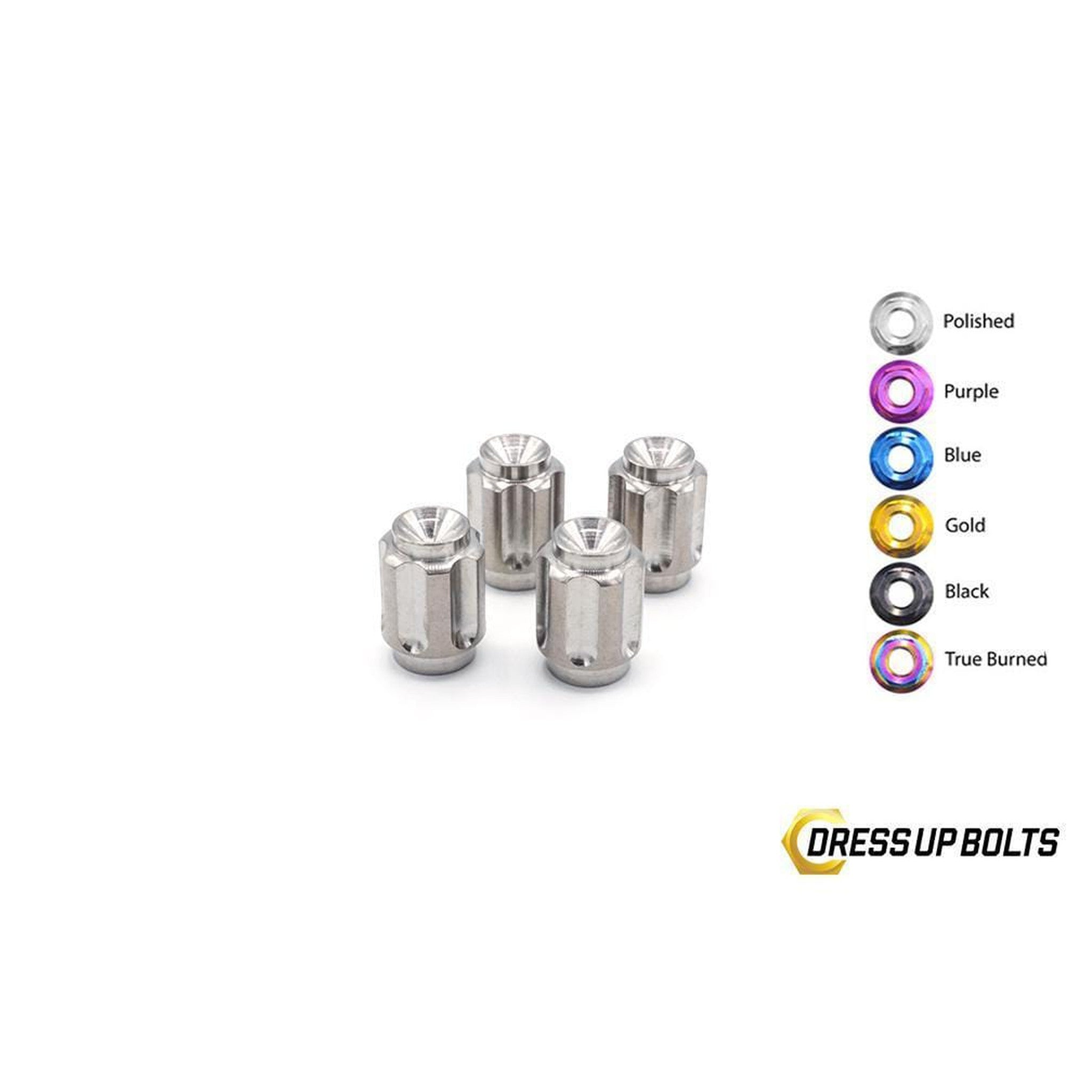 Fast Turn Fittings Titanium Valve Stem Caps - Gear Design