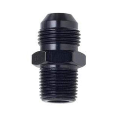 Fragola -10AN x 1/2 NPT Straight Adapter - Black