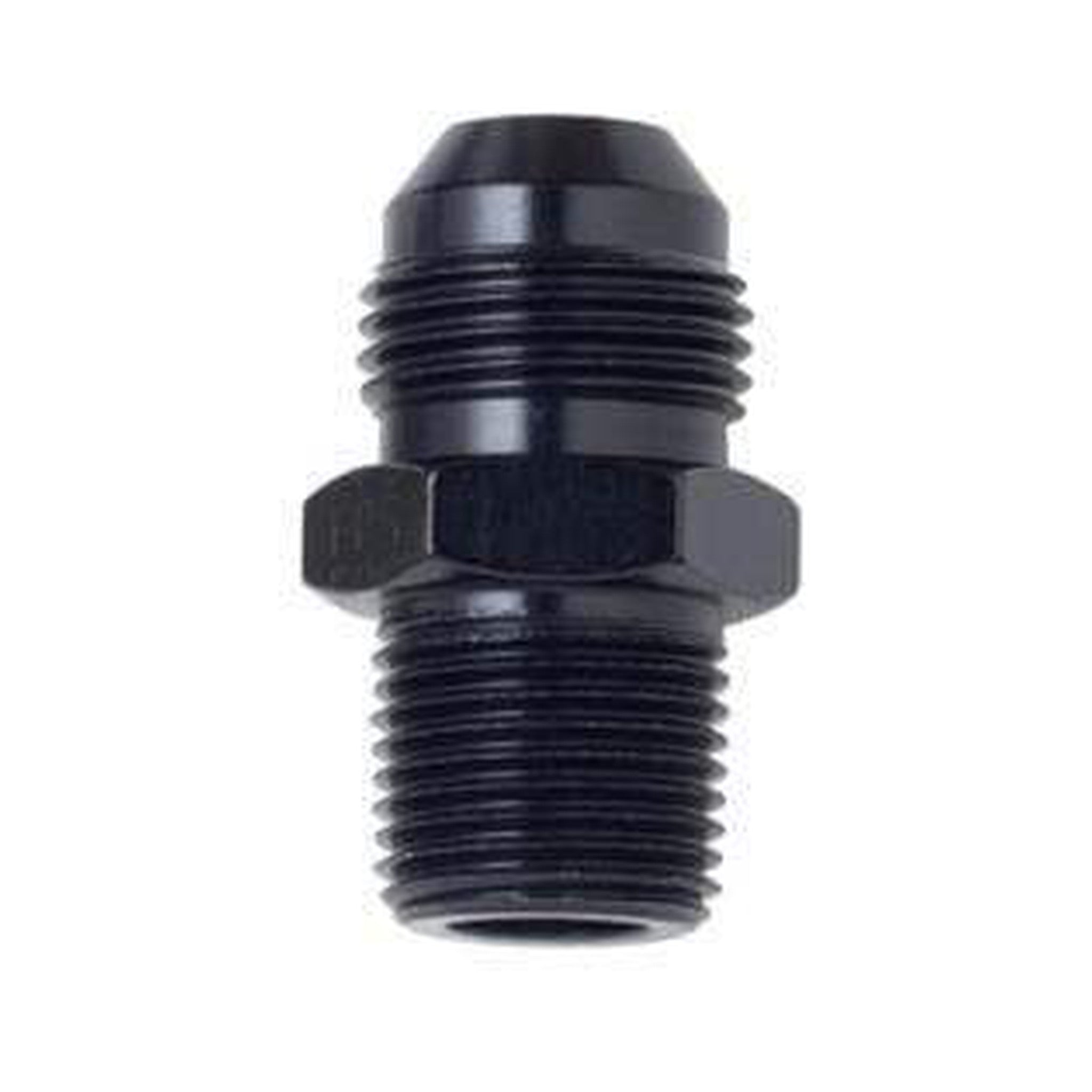 Fragola -4AN x 1/8 NPT Straight Adapter - Black