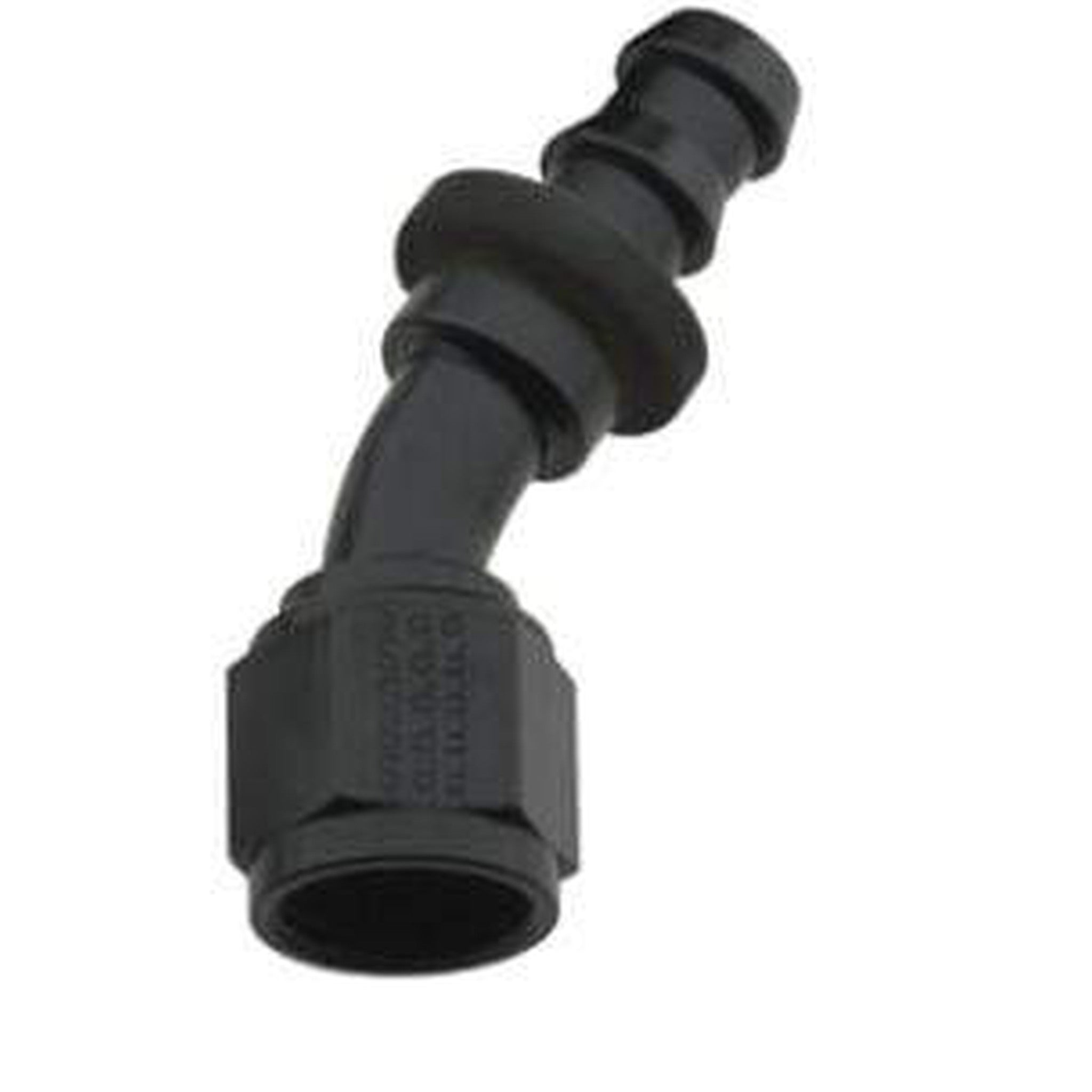 Fragola -6AN Push-Lite End 30 Degree - Black