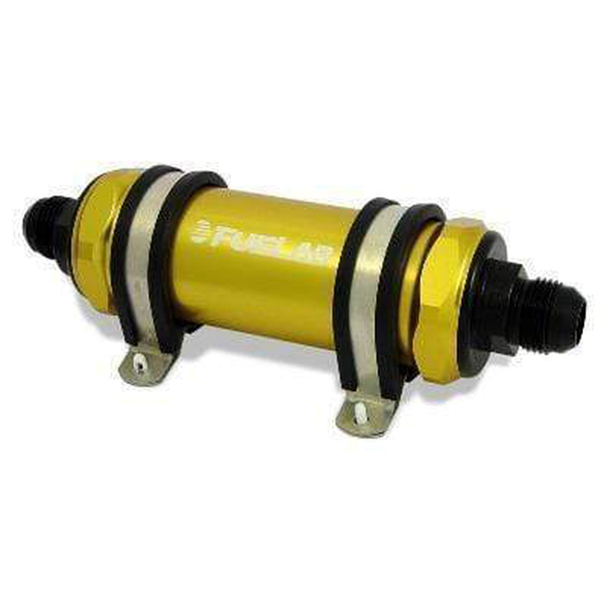 Fuelab 82831 In-Line Fuelab Fuel Filter Gold | 82831-5