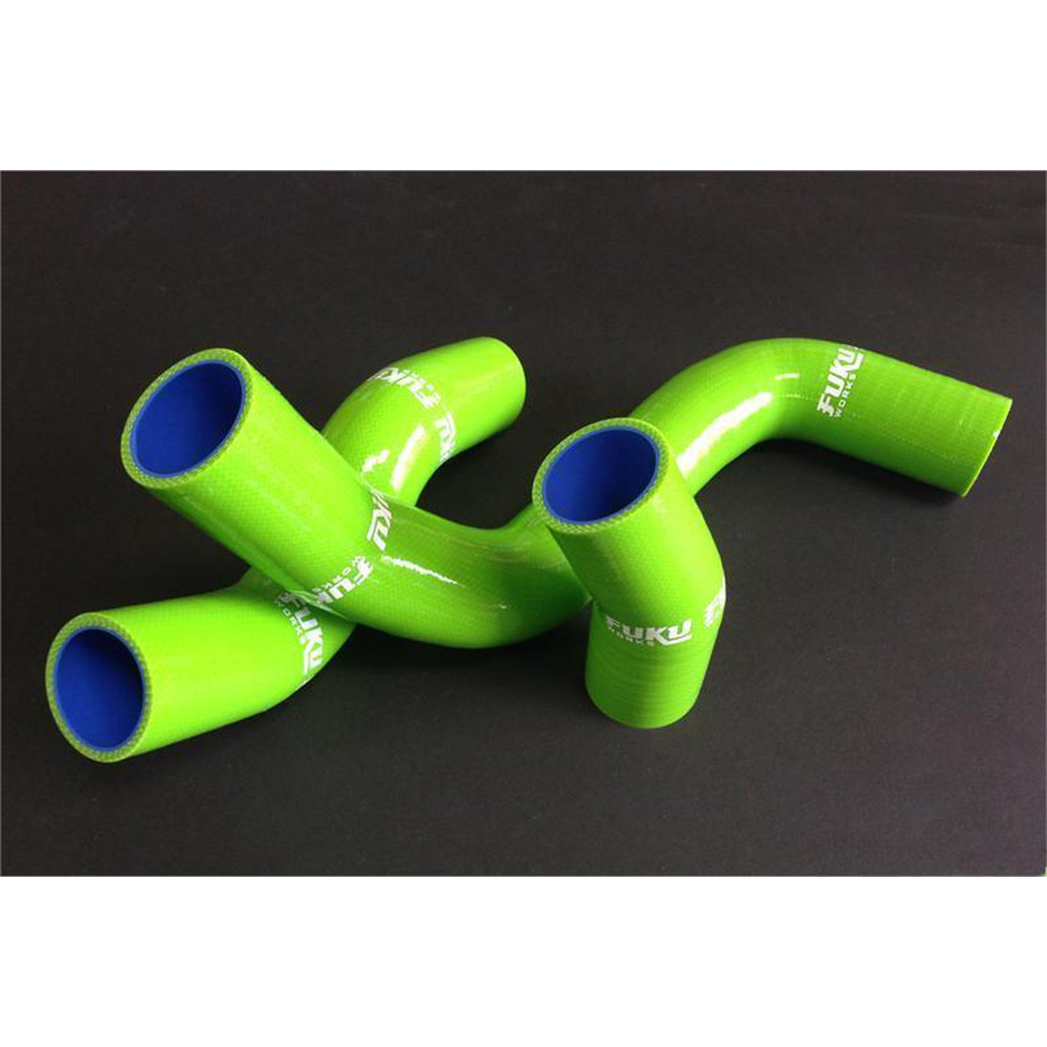 Fuku Works Green Radiator Hose Kit Scion FR-S 2013-2016 / Subaru BRZ 2013-2020