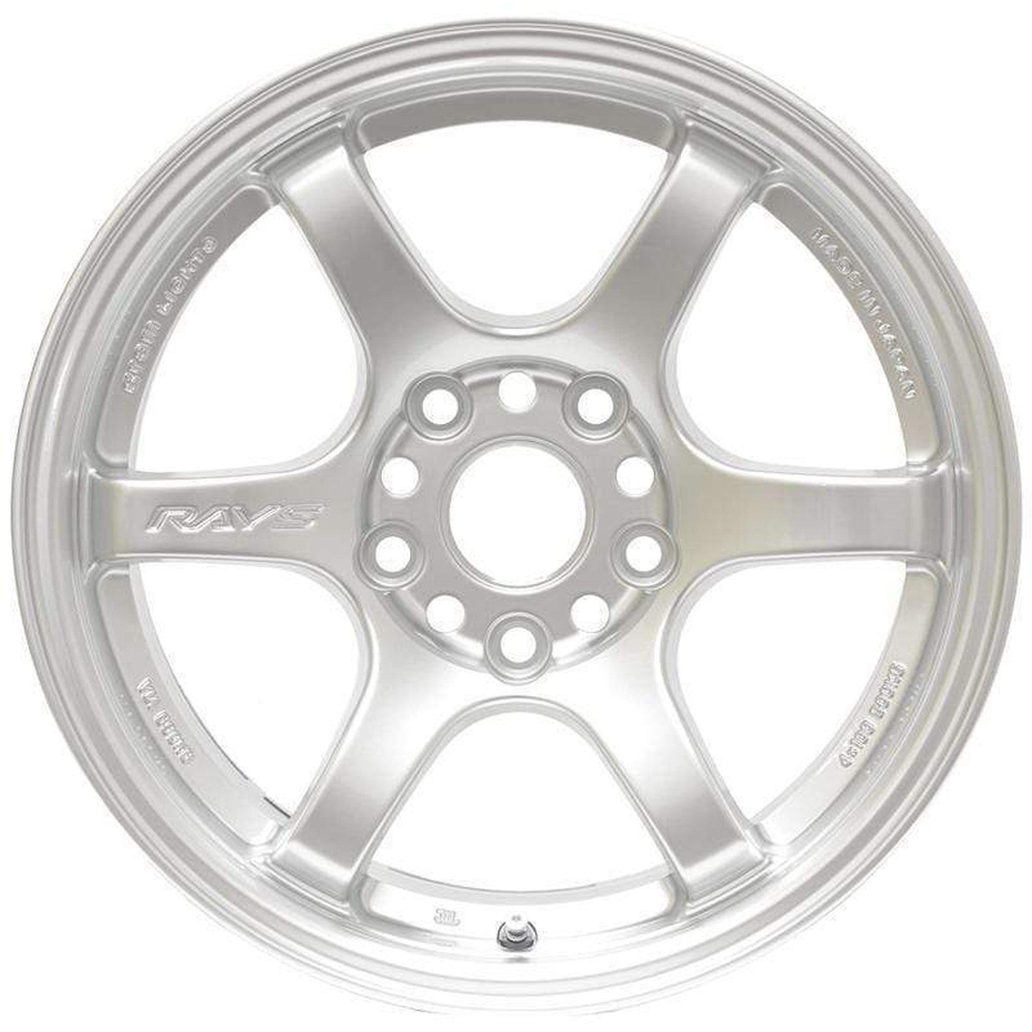 Gram Lights 57DR 15x8 +28 4x100 Sunlight Silver Wheel