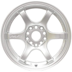 Gram Lights 57DR 15x8 +28 4x100 Sunlight Silver Wheel