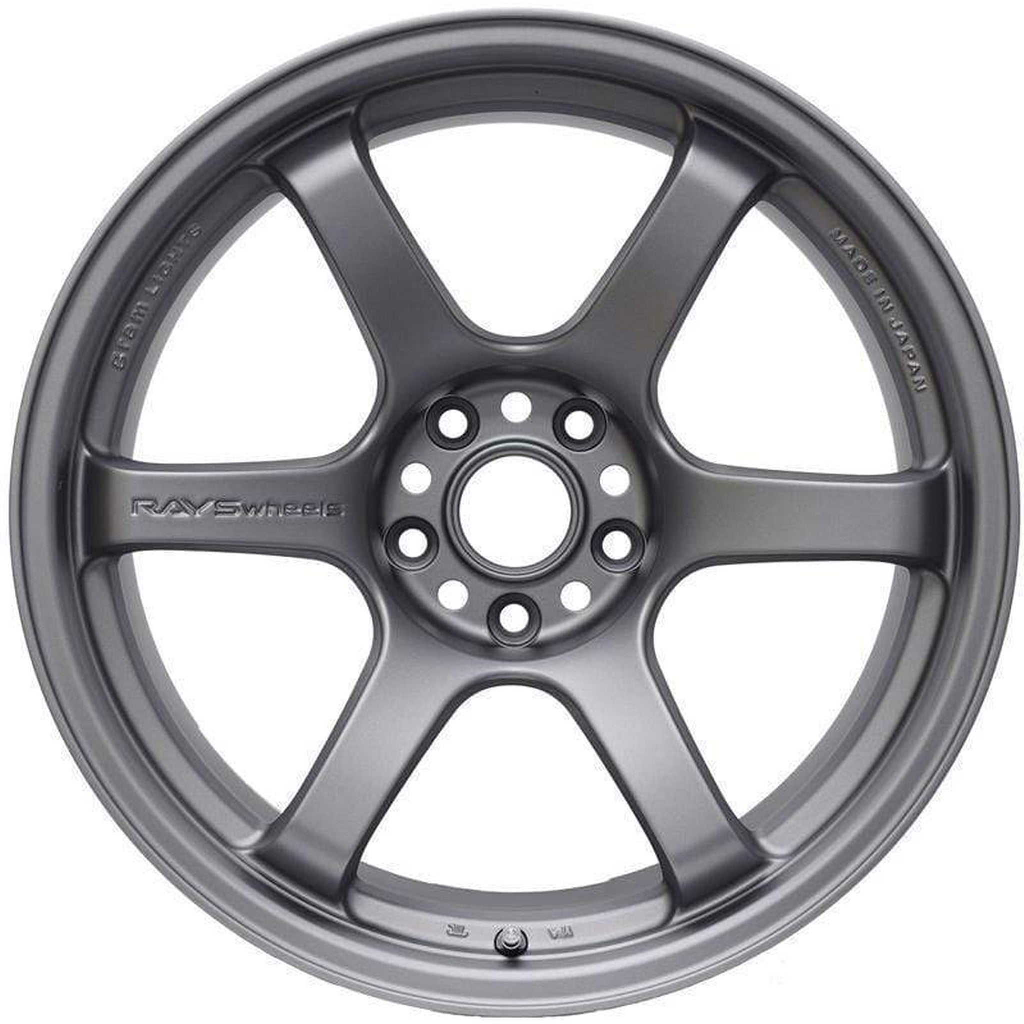 Gram Lights 57DR 15x8 +35 4x100 Gunblue Wheel