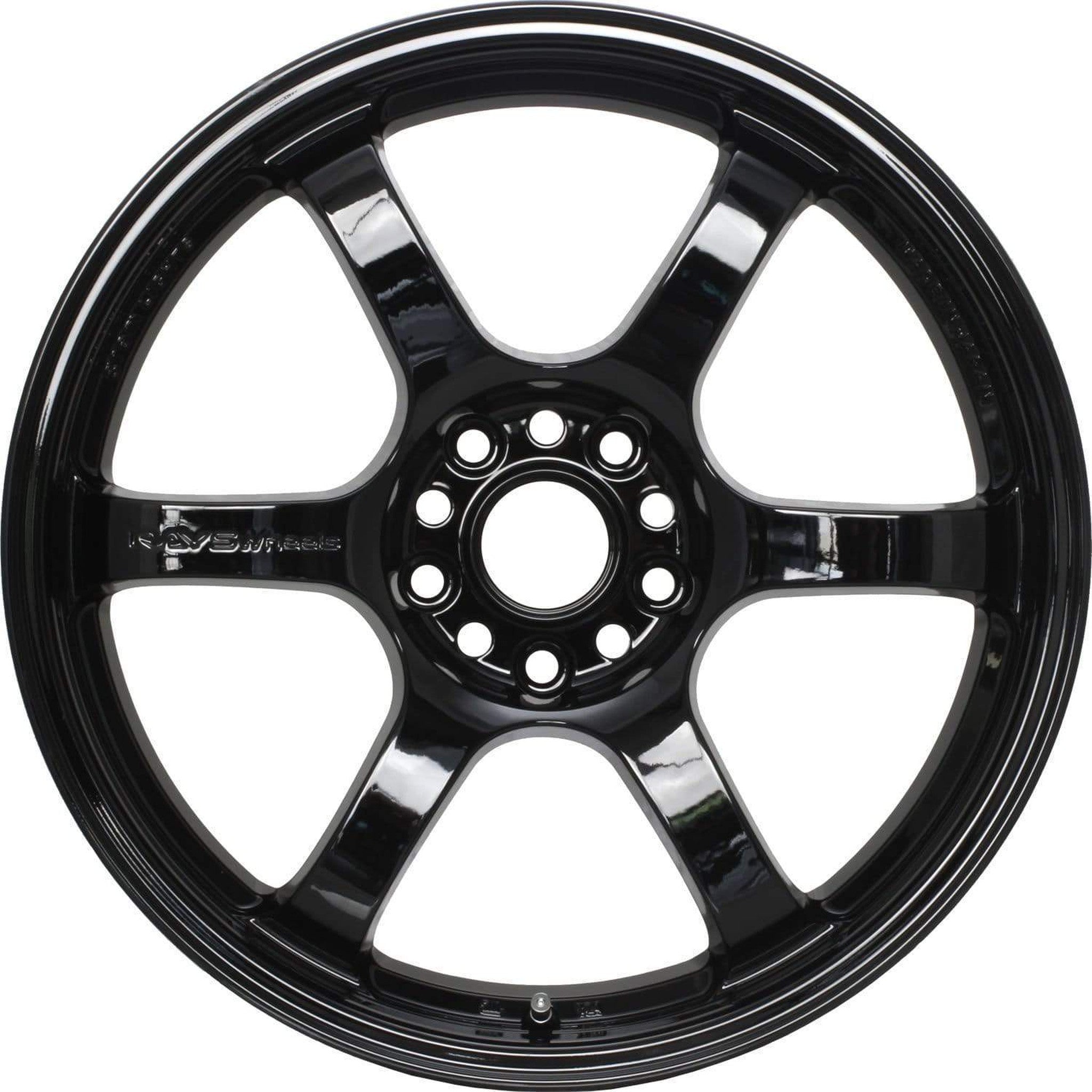 Gram Lights 57DR 18x9.5 +12 5x114.3 Glossy Black