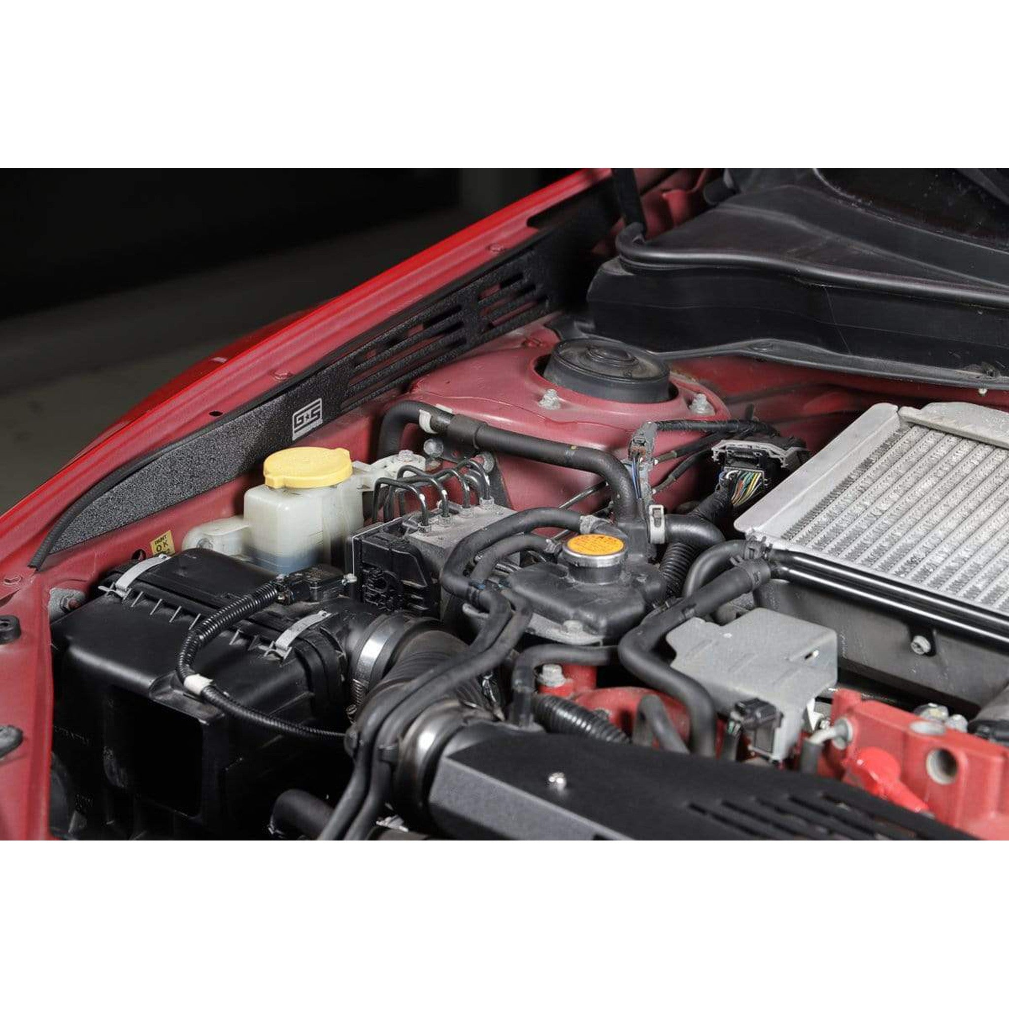 GrimmSpeed Black Fender Shrouds Subaru WRX / STI 2008-2014 | 096058