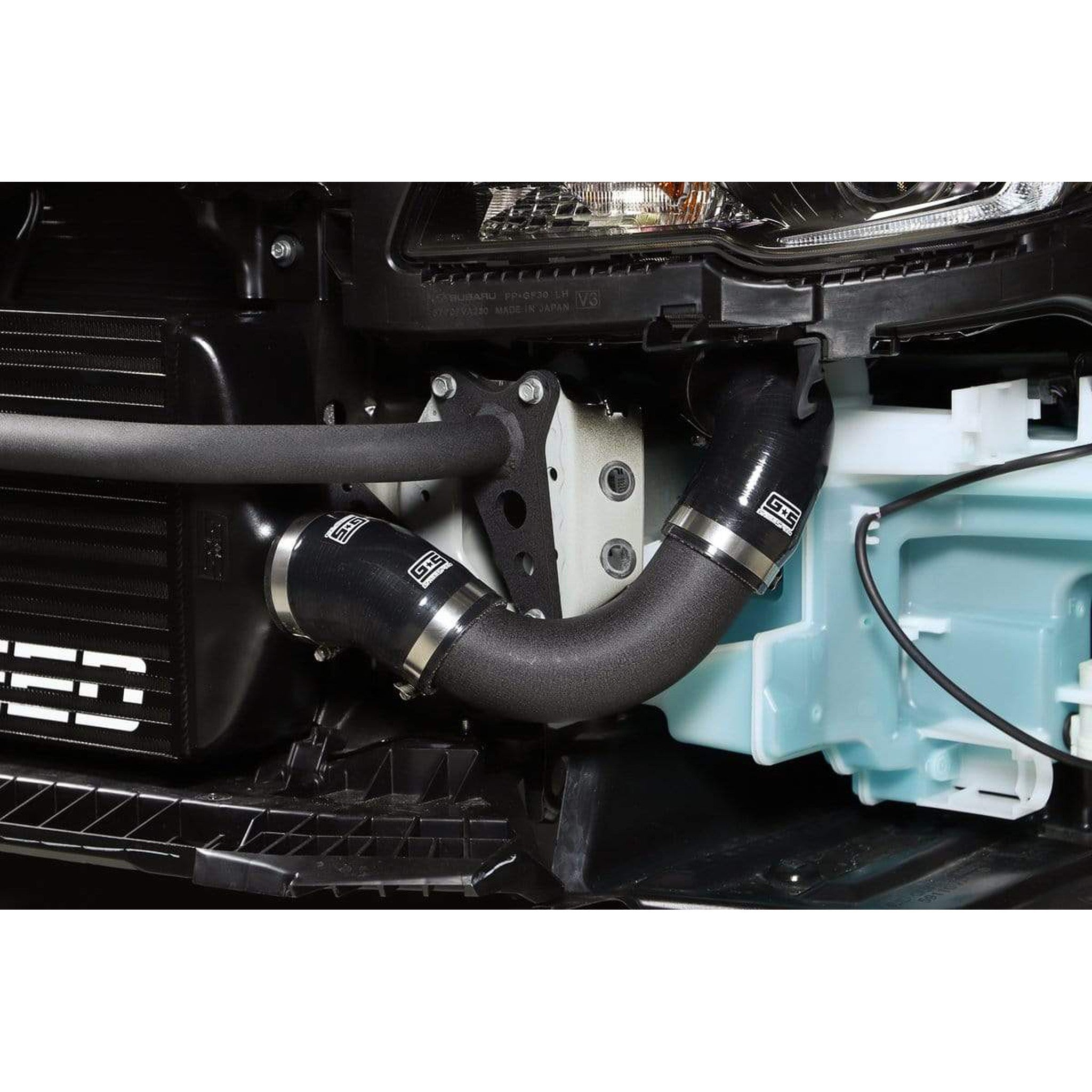 GrimmSpeed Front Mount Intercooler Kit Black Core / Black Pipe Subaru STI 2015-2021