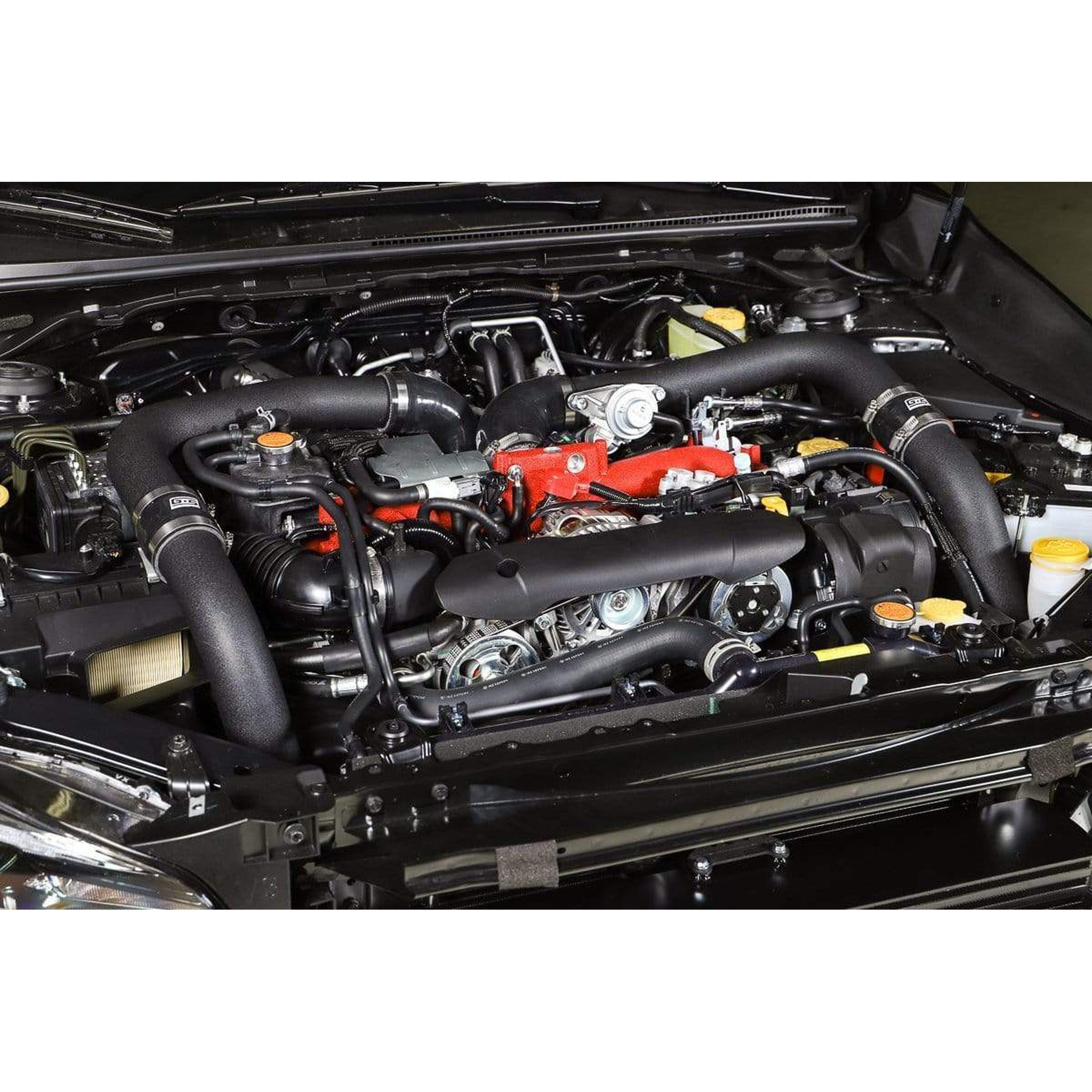 GrimmSpeed Front Mount Intercooler Kit Black Core / Black Pipe Subaru STI 2015-2021