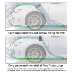 GrimmSpeed Silver Top Mount Intercooler Subaru WRX 2008-2014