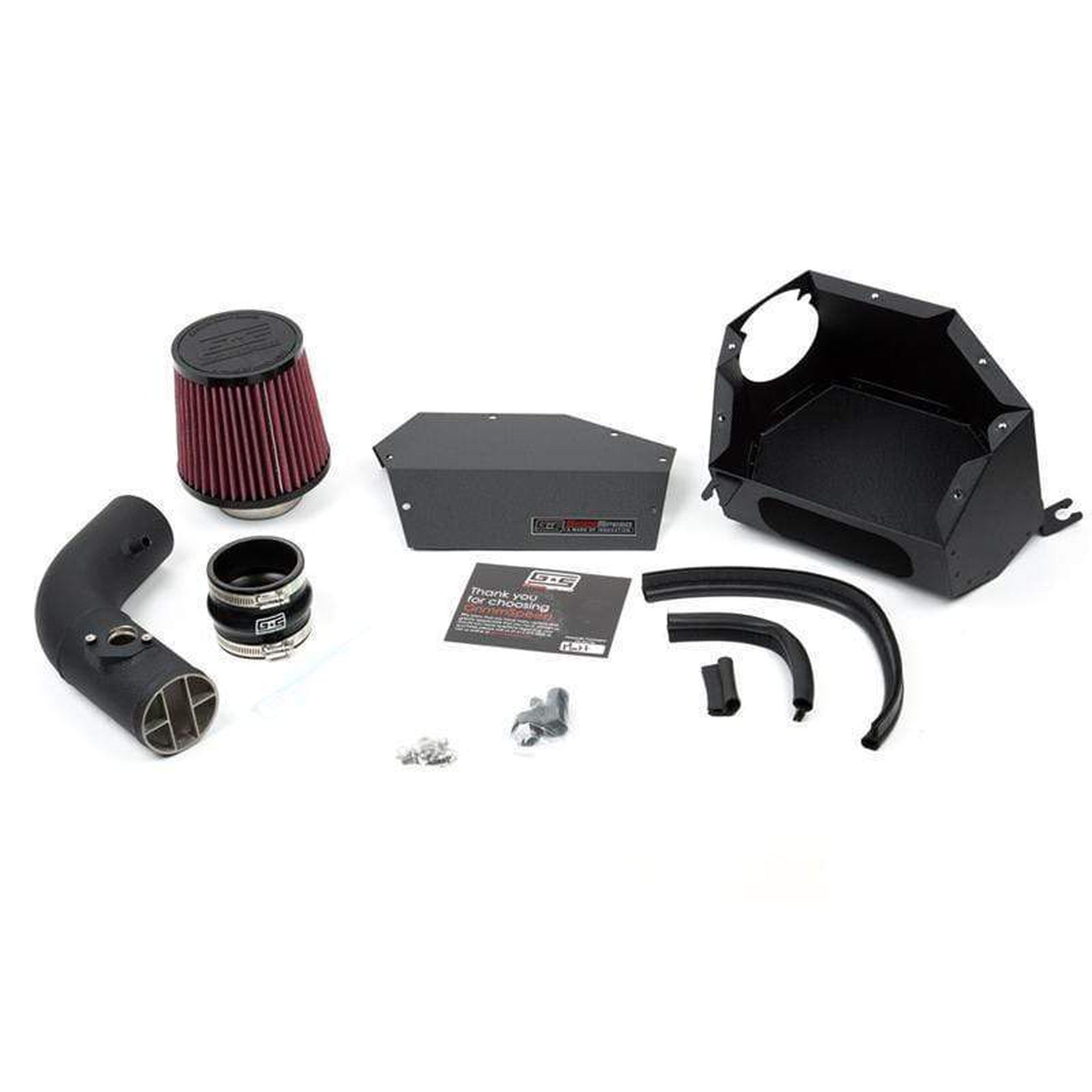 GrimmSpeed StealthBox Cold Air Intake Black Subaru STI 2015-2021