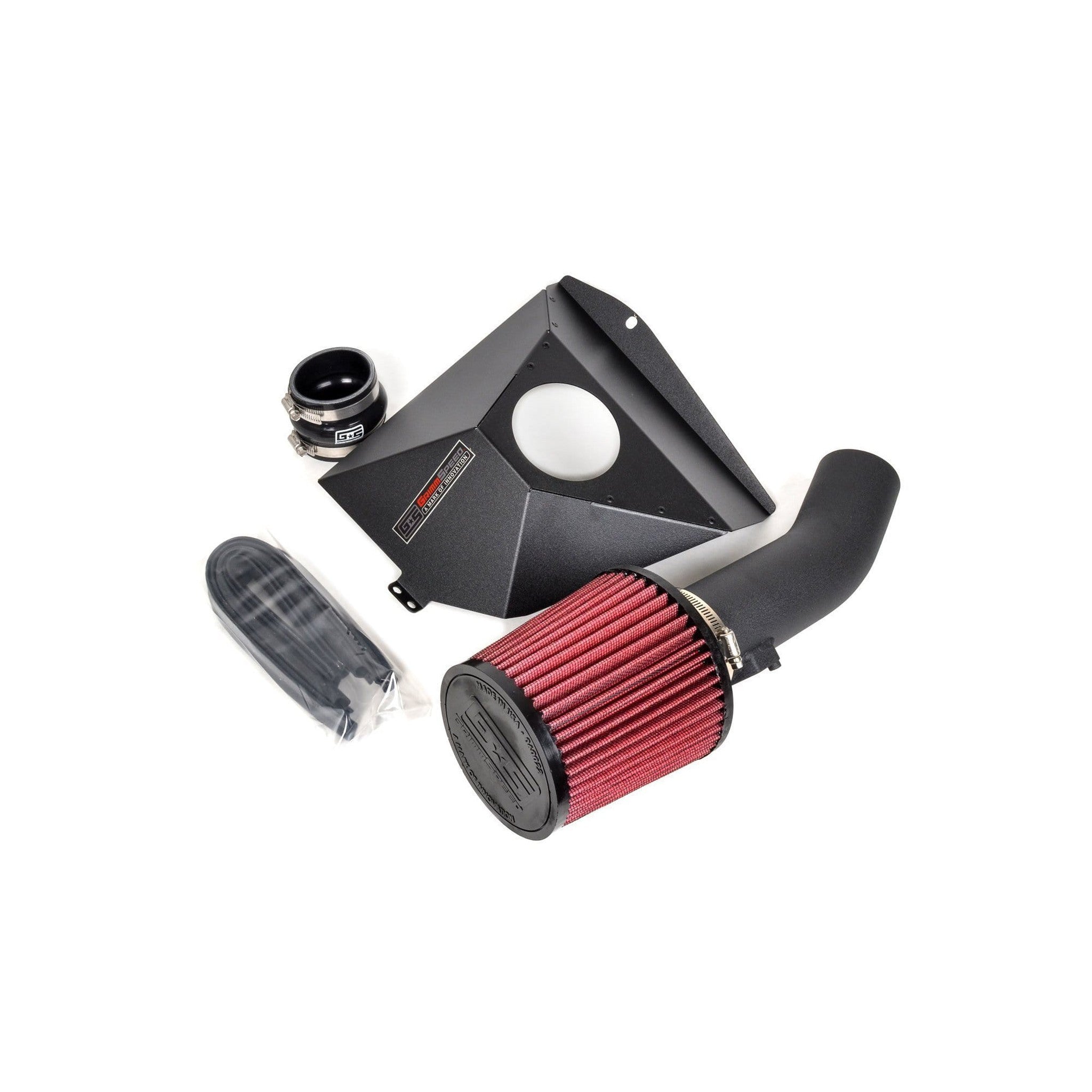 GrimmSpeed StealthBox Cold Air Intake Black Subaru STI 2015-2021
