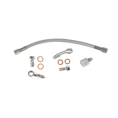 GrimmSpeed Turbo Oil Feed Line Kit EJ Stock Location Subaru WRX 02-14 / STI 04-21 | 123000
