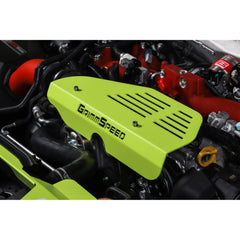 Grimmspeed Alternator Cover Neon Green Subaru WRX 2002-2014 / STI 2004-2021