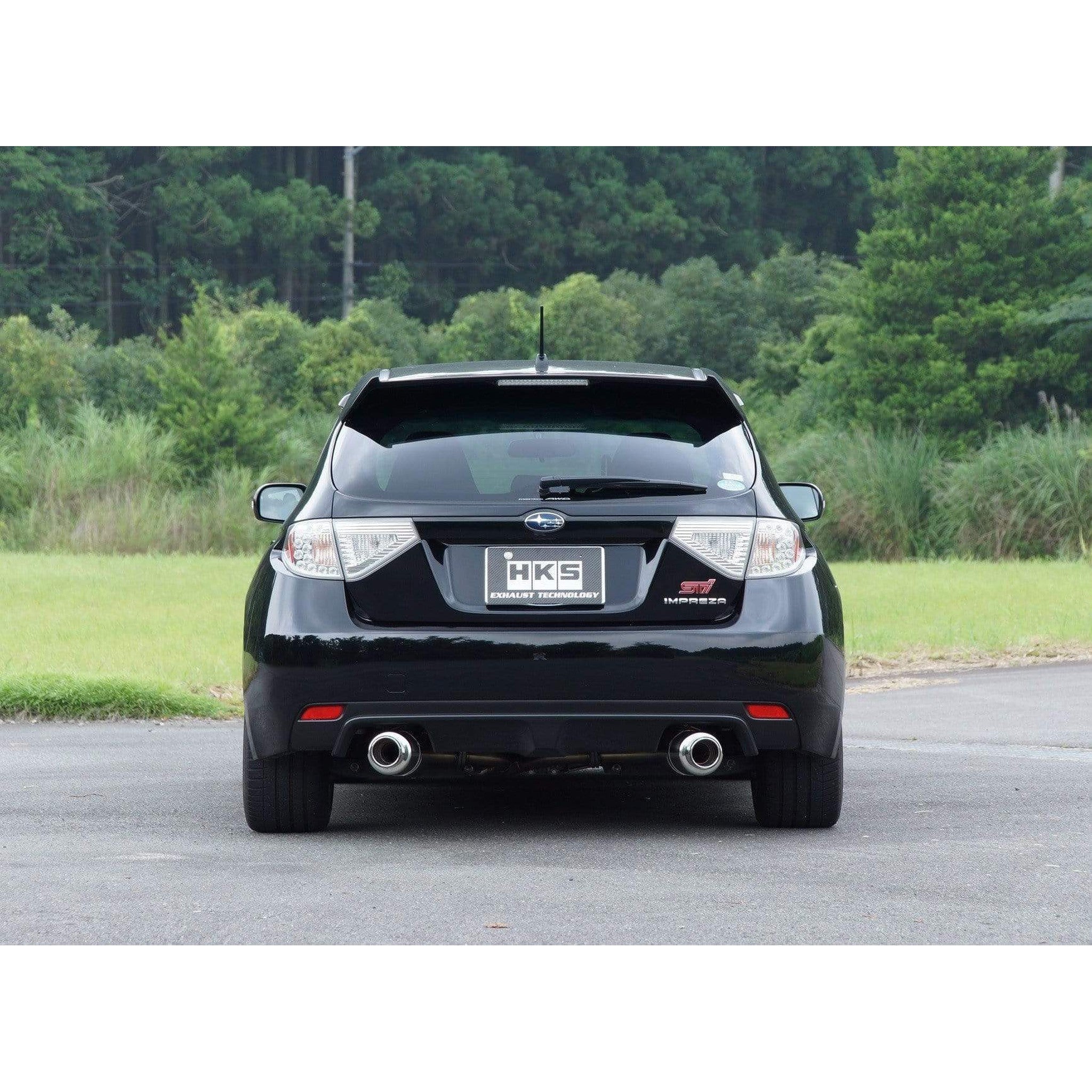 HKS Hi-Power SPEC-L2 Cat Back Exhaust Subaru WRX 2011-2014 Hatch / STI 2008-2014 Hatch | 31019-AF127