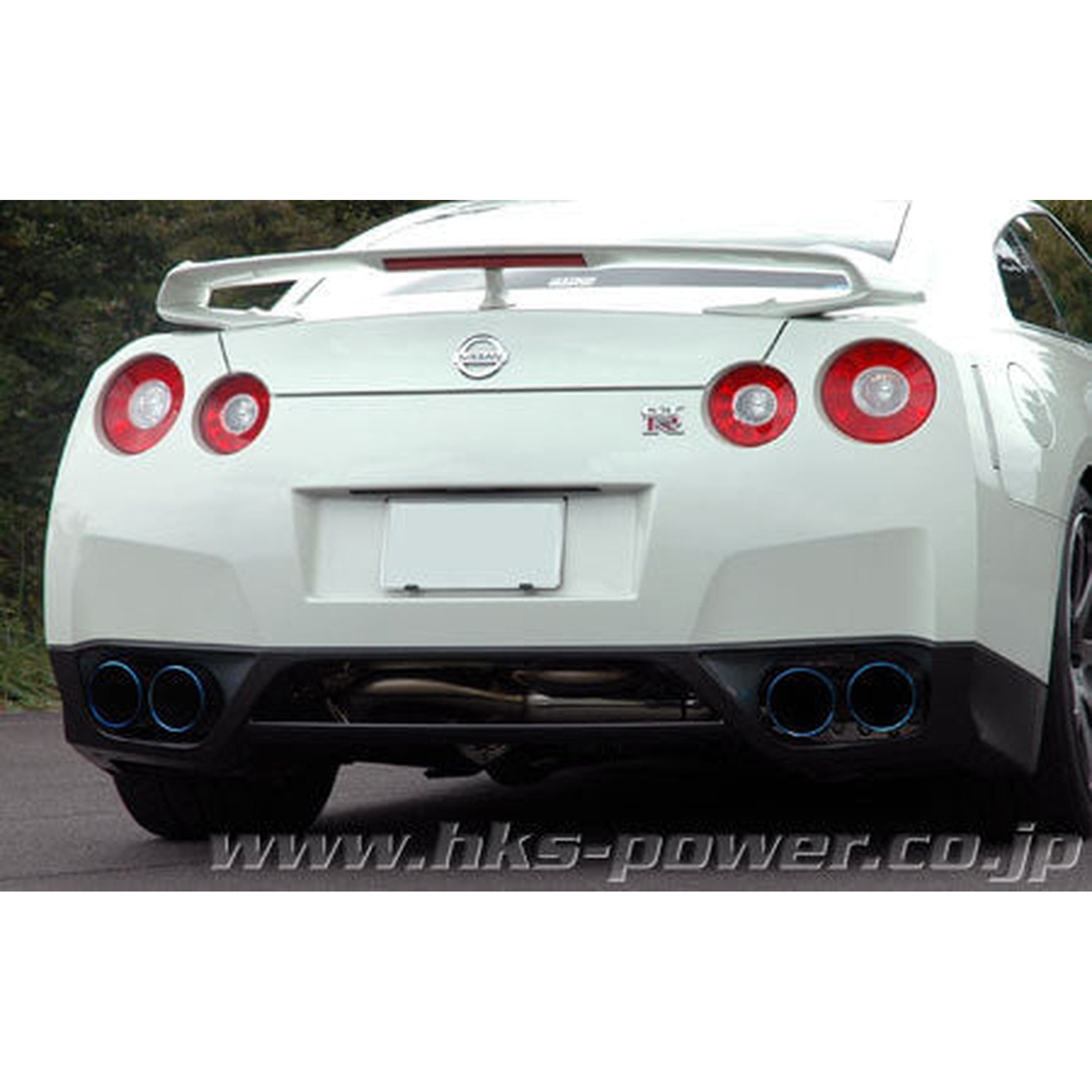 HKS Legamax Cat Back Exhaust TIG Welded Nissan GT-R 2009-2021 | 31021-KN001 | 31021-AN010