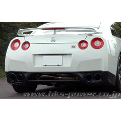 HKS Legamax Cat Back Exhaust TIG Welded Nissan GT-R 2009-2021 | 31021-KN001 | 31021-AN010