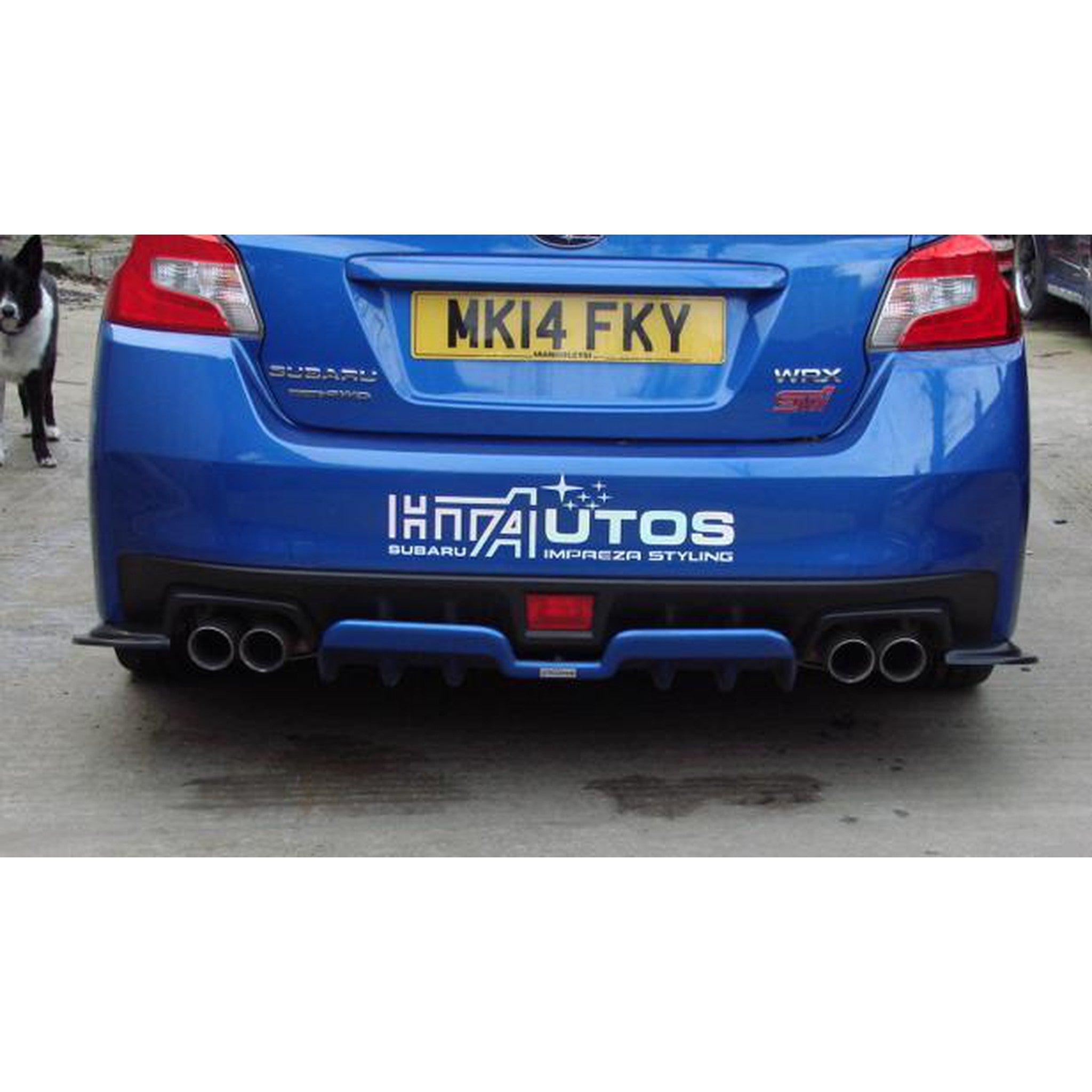 HT Autos V2 Curved Rear Lips Subaru WRX / STI 2015-2021