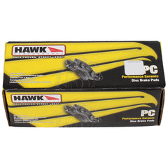 Hawk Ceramic Rear Brake Pads Subaru WRX 2008-2021 w/o Eyesight Tech / 2013-2020 Subaru BRZ / XV Crosstrek 2013-2015 | HB557Z.545