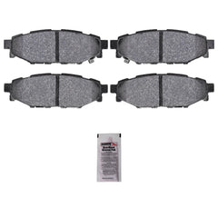 Hawk Ceramic Rear Brake Pads Subaru WRX 2008-2021 w/o Eyesight Tech / 2013-2020 Subaru BRZ / XV Crosstrek 2013-2015 | HB557Z.545