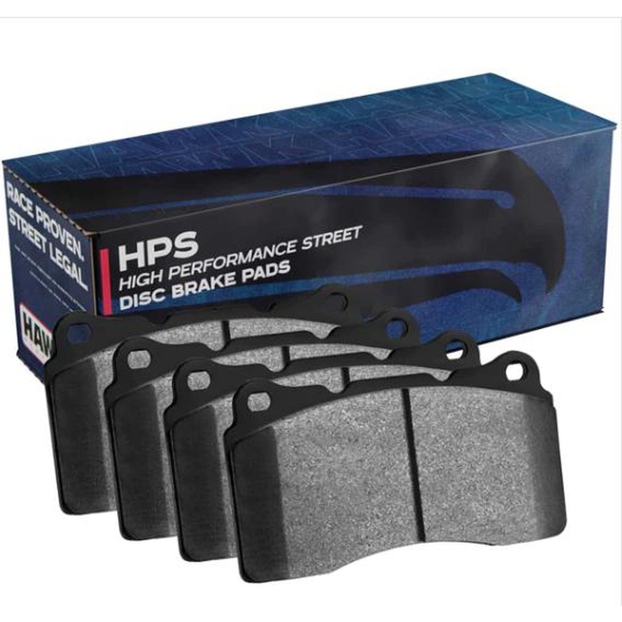 Hawk HPS Rear Brake Pads Subaru WRX 2002-2003 / Legacy GT 2005-2009 | HB434F.543