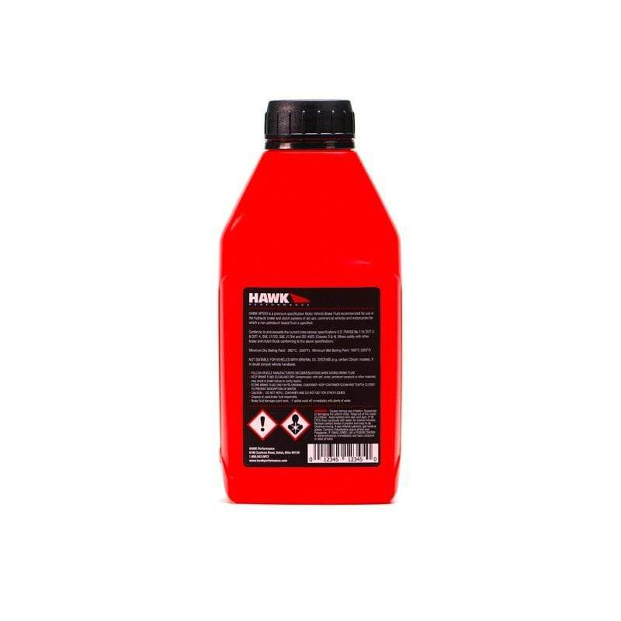 Hawk Performance Street DOT 4 Brake Fluid - 500ml Bottle | HP520