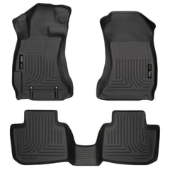Husky Liners WeatherBeater Black Front and Rear Floor Liners Subaru WRX / STI 2015-2021 | 99801