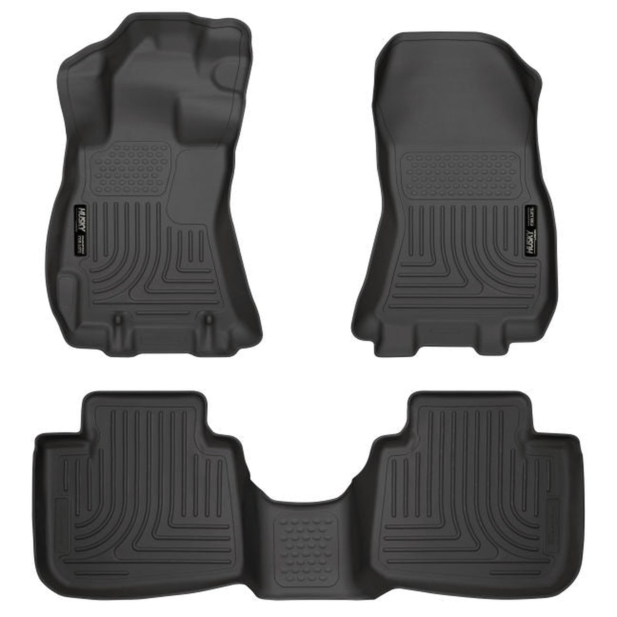 Husky Liners Weatherbeater Black Front and Rear Floor Liners Subaru Legacy 2013-2014 | 99841