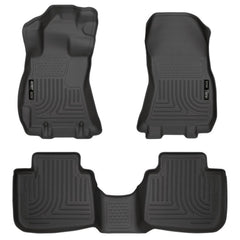 Husky Liners Weatherbeater Black Front and Rear Floor Liners Subaru Legacy 2013-2014 | 99841