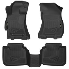Husky Liners Weatherbeater Black Front and Rear Floor Liners Subaru Legacy 2015-2019 | 99671