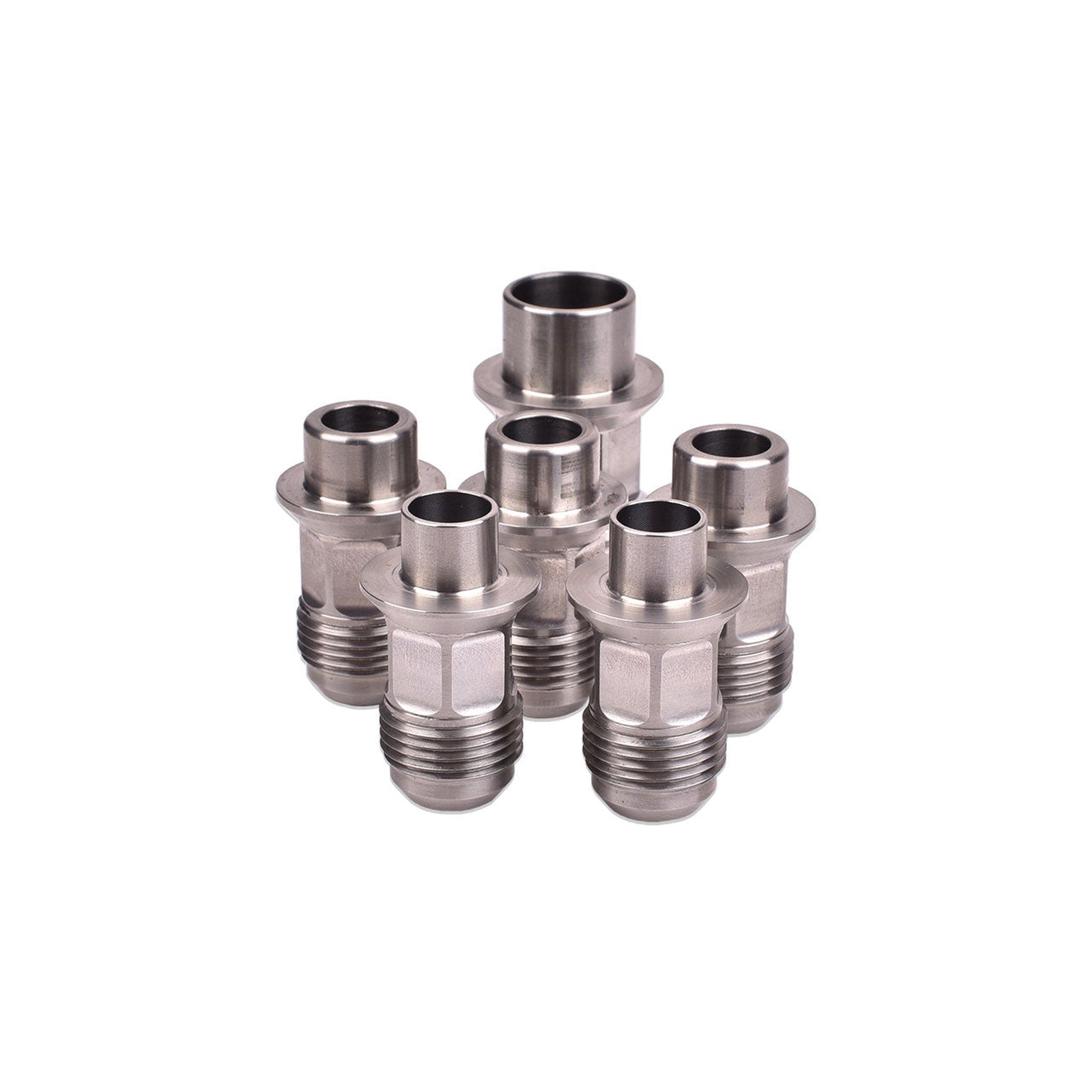 IAG Stainless Steel AN Breather Fitting Set Subaru STI 2004-2021 / WRX 05-14 | IAG-ENG-7301