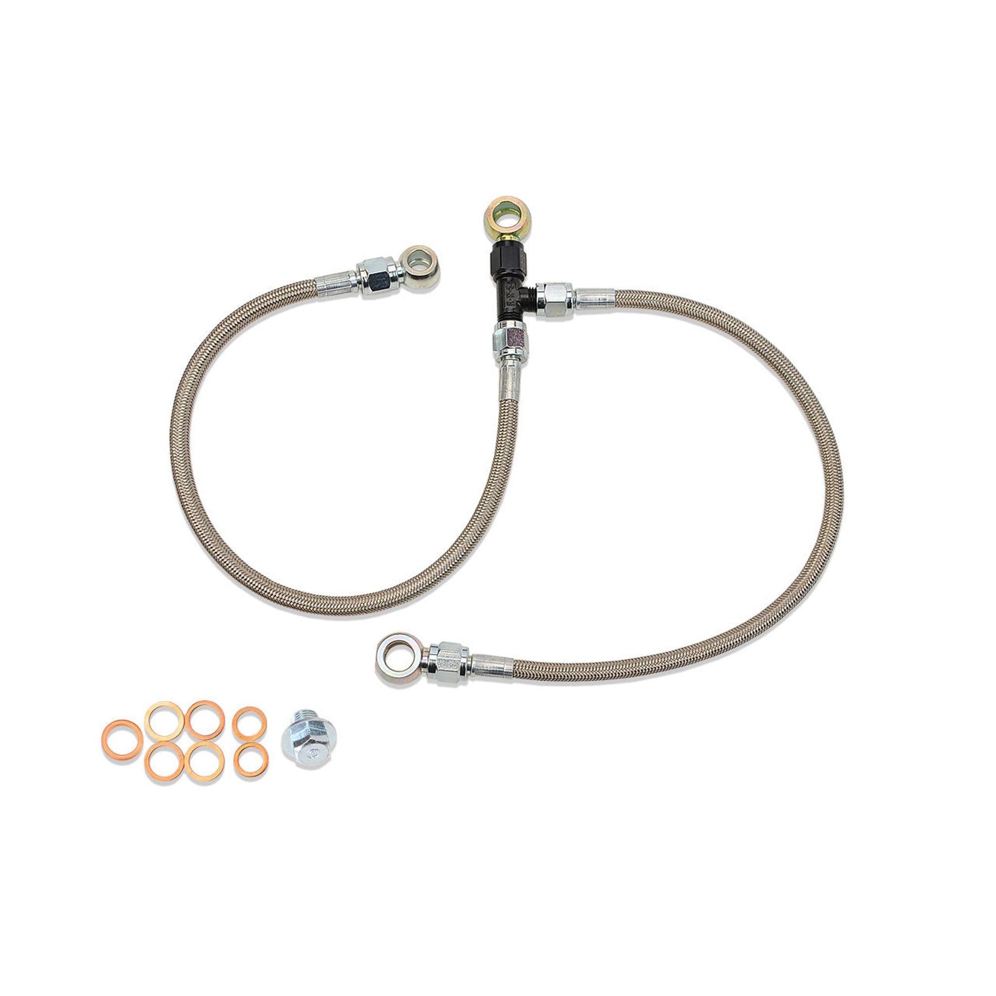 IAG Stock Location Turbo Oil Feed & AVCS Line Subaru WRX 06-14 / STI 04-21 | IAG-ENG-2070