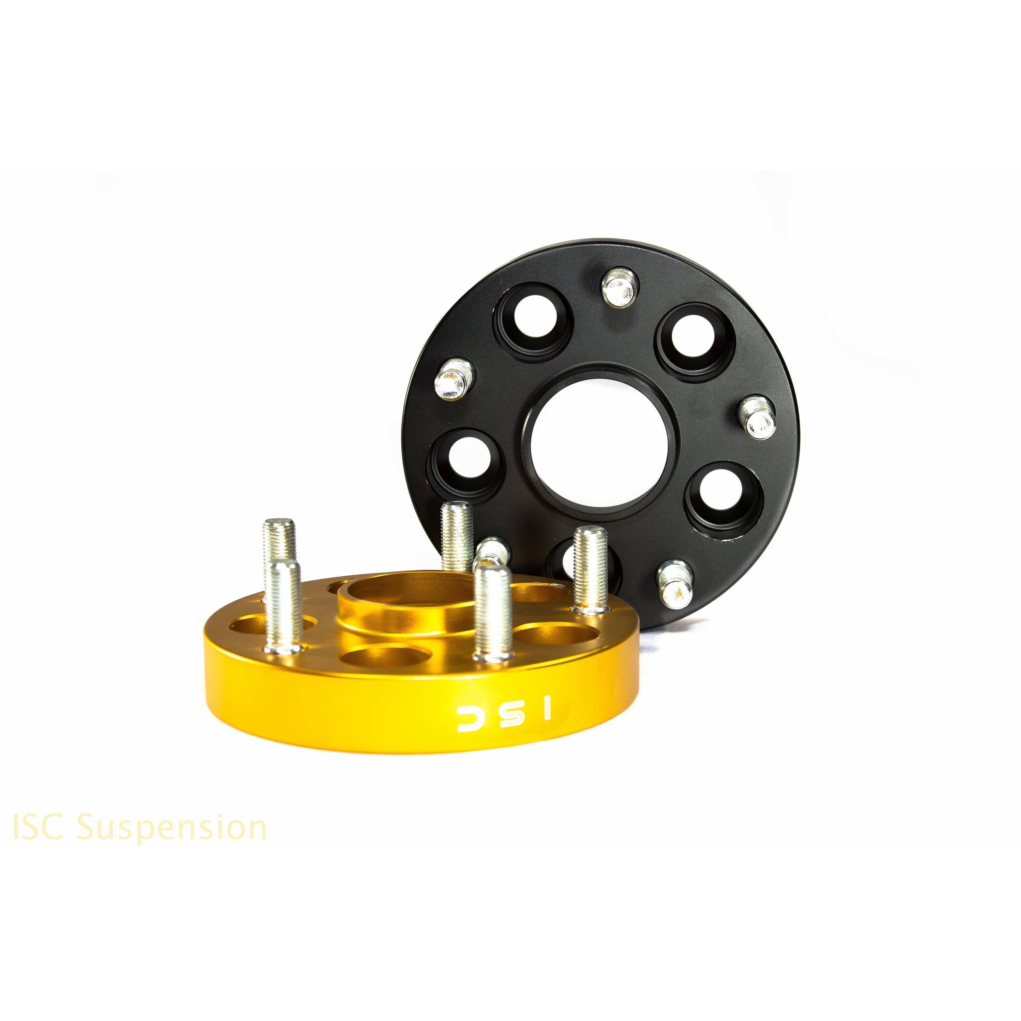 ISC Suspension 5x100 to 5x114 15mm Wheel Adapters Black