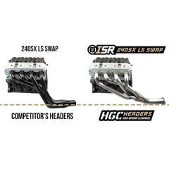 ISR LS Swap Headers 1 3/4" Nissan 240sx 1989-1998