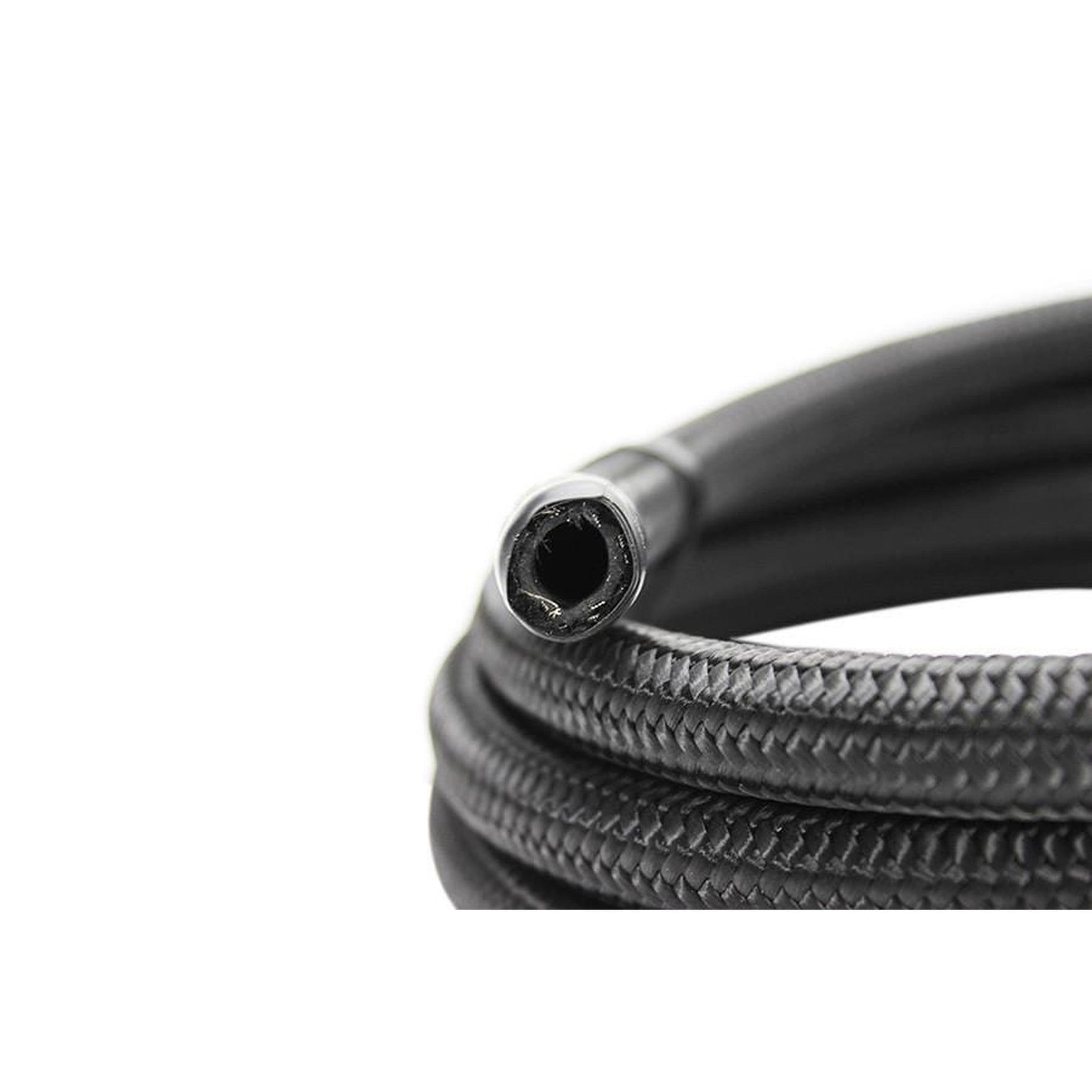 ISR Performance -10AN Black Nylon AN Hose - (Per Foot)