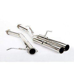 ISR Performance 3inch Race Straight Dual Tip Cat Back Exhaust Nissan 240sx 1995-1998