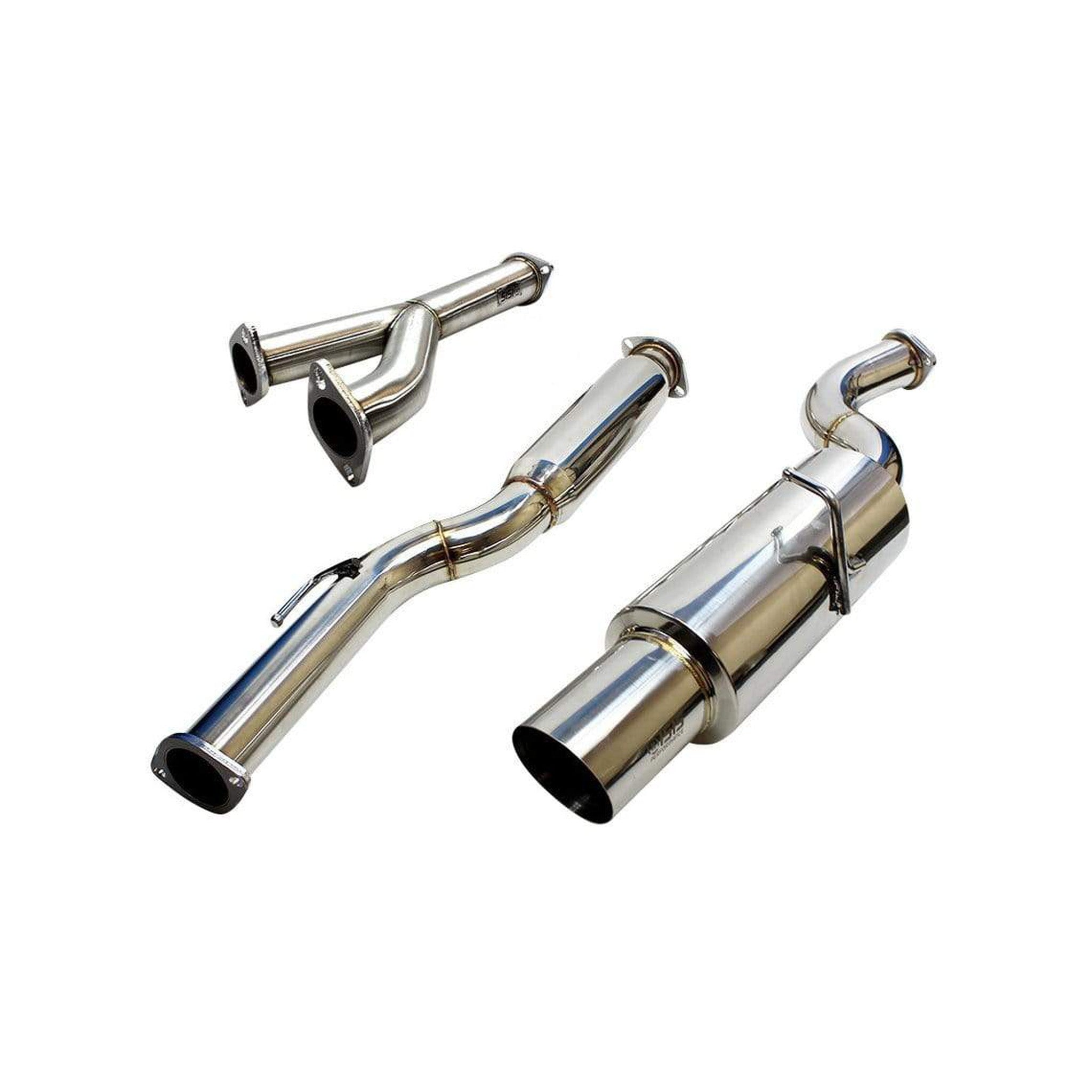 ISR Performance GT Single Cat Back Exhaust Hyundai Genesis Coupe 3.8 2010-2016