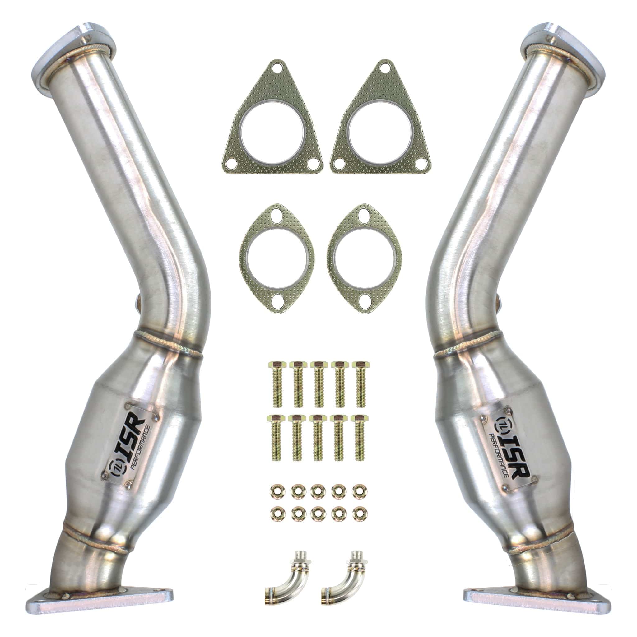 ISR Performance High Flow Cat Pipes Nissan 370z Z34 2009